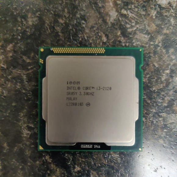 Lot 7 Intel SR05Y Core i3-2120 3.3GHz 3MB 5GT/s LGA 1155 CPU Desktop Processors - Picture 6 of 9